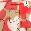 Hallmark 17″ Extra Large Valentine’s Day Gift Bag with Blue Tissue Paper (Gold Heart, Paint Splatters)(Hearts  Happy Heart Day)