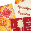 Hallmark 2025 Chinese New Year Card Pack (6 Cards with Envelopes) Year of the Snake(Pack of 3)