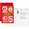 Hallmark 2025 Chinese New Year Card Pack (6 Cards with Envelopes) Year of the Snake(Pack of 6)