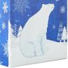 Hallmark 6″ Christmas Gift Bags (6 Small Bags: Blue and White, Polar Bear, Snowflakes, Reindeer and Trees) for Holiday Parties, Gift Cards, Teacher Presents, Party Favors(138)