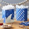 Hallmark 6″ Christmas Gift Bags (6 Small Bags: Blue and White, Polar Bear, Snowflakes, Reindeer and Trees) for Holiday Parties, Gift Cards, Teacher Presents, Party Favors(4 Count (Pack of 1))