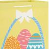 Hallmark 9″ Medium Easter Gift Bag Bundle (4 Bags: Happy Easter, Stripes, Eggs, Bunny) for Kids, Grandchildren, Nieces, Nephews(1 Count (Pack of 3))