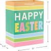 Hallmark 9″ Medium Easter Gift Bag Bundle (4 Bags: Happy Easter, Stripes, Eggs, Bunny) for Kids, Grandchildren, Nieces, Nephews(1 Count (Pack of 3))