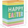 Hallmark 9″ Medium Easter Gift Bag Bundle (4 Bags: Happy Easter, Stripes, Eggs, Bunny) for Kids, Grandchildren, Nieces, Nephews(1 Count (Pack of 4))