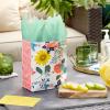 Hallmark 9″ Medium Gift Bag with Tissue Paper (Bright Flowers) for Easter, Birthdays, Bridal Showers, Weddings, Baby Showers, Mother’s Day(Bright Flowers)