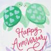 Hallmark Anniversary Card (Soul Mates, Pandas)(Turtles)