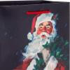 Hallmark Assorted Christmas Gift Bag Bundle (8 Bags: 2 Small 5″, 3 Medium 8″, 3 Large 11″) Classic Santa, Black and Red Plaid, Snowflakes, Holly