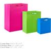 Hallmark Assorted Gift Bags (8 Bags: 3 Small 6″, 3 Medium 9″, 2 Large 13″) Solid Pink, Blue, Green, Yellow, Red(1 Count (Pack of 8))