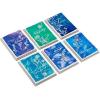 Hallmark Assorted Sympathy Cards (36 Cards with Envelopes) Blue and Green Flower Assortment