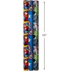 Hallmark Avengers Wrapping Paper with Cut Lines on the Reverse (3-Pack: 60 sq. ft. ttl) with Captain America, Iron Man, Black Widow, Thor and Hulk for Birthdays, Christmas, Father’s Day and More(Avengers Wrapping Paper (3-rolls))