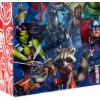 Hallmark Avengers Wrapping Paper with Cut Lines on the Reverse (3-Pack: 60 sq. ft. ttl) with Captain America, Iron Man, Black Widow, Thor and Hulk for Birthdays, Christmas, Father’s Day and More(Avengers Gift Bags (2-count))