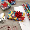 Hallmark Avengers Wrapping Paper with Cut Lines on the Reverse (3-Pack: 60 sq. ft. ttl) with Captain America, Iron Man, Black Widow, Thor and Hulk for Birthdays, Christmas, Father’s Day and More(Avengers Wrapping Paper (3-rolls))