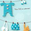 Hallmark Baby Shower Card for Boy (Blue, Now This is Cuteness) Welcome New Baby Boy, Congratulations