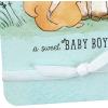 Hallmark Baby Shower Card for Boy (Little Lamb) Welcome New Baby Boy, Congratulations