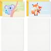 Hallmark Baby Shower Thank You Cards Assortment, Baby Animals (48 Cards and Envelopes—Stork, Giraffes, Koalas, Octopus, Fox, Hedgehogs)
