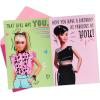 Hallmark Barbie Birthday Card for Girls (Strong, Limitless, Fabulous)