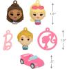 Hallmark Barbie Mini Christmas Ornaments, Shatterproof, Set of 6, Gifts for Barbie Fans