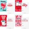 Hallmark Barbie Valentines Day Cards and Mailbox for Kids School Classroom Exchange (1 Box, 32 Valentine Cards, 1 Teacher Card)(Heart Doodles)