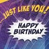 Hallmark Birthday Card (Batman Magnet)(Batman Magnet)