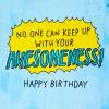Hallmark Birthday Card for Kids (Monster Truck Sticker)(Toadally Cool)
