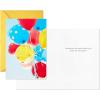 Hallmark Birthday Cards Assortment, 16 Cards with Envelopes (Party Animals)(Celebrate)