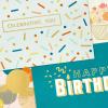 Hallmark Birthday Cards Assortment, Balloons, Cake, Flowers (12 Cards with Envelopes)(Multicolor)