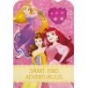 Hallmark Birthday Greeting Card for Kids (Disney Princess Earring Stickers)(5” x 7.2”)