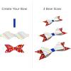Hallmark Birthday Wrapping Paper Bundle with Cut Lines on Reverse (3-Pack: 55 sq. ft. ttl.) Bright and Holographic Prints and Patterns in Red, Blue, Yellow, White and More(Polka Dots  Rainbow Stripes  Solid Blue)