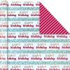 Hallmark Birthday Wrapping Paper Rolls – Colorful Gift Wrap Paper, Flowers, Cupcakes, Striped, Polka Dots (Set of 3 Reversible Rolls: 75 sq. ft. ttl.)(Reversible Stripes  Dots  Cupcakes)