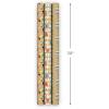 Hallmark Birthday Wrapping Paper Rolls – Flowers, Stripes, Pink, Teal and Black Polka Dots Gift Wrap Paper (Set of 6 Rolls: 180 sq. ft. ttl.)(Polka Dots  Cake  “Happy Birthday”)