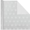 Hallmark Birthday Wrapping Paper Rolls for Graduation, Wedding, Baby Shower, Bridal Shower – Floral, White and Gold & Polka Dot Gift Wrap Paper (Set of 6 Assorted Rolls: 180 sq. ft. ttl.)