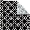 Hallmark Black and White Wrapping Paper Rolls for Graduation, Birthday, Baby Shower, Wedding, All Occasion – Floral, Polka Dots & Geometric Gift Wrap Paper (Set of 3 Reversible Rolls: 75 sq. ft. ttl.)(Wrapping Paper)