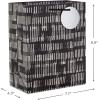 Hallmark Black and White Wrapping Paper Rolls for Graduation, Birthday, Baby Shower, Wedding, All Occasion – Floral, Polka Dots & Geometric Gift Wrap Paper (Set of 3 Reversible Rolls: 75 sq. ft. ttl.)(Gift Bags)
