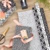 Hallmark Black and White Wrapping Paper Rolls for Graduation, Birthday, Baby Shower, Wedding, All Occasion – Floral, Polka Dots & Geometric Gift Wrap Paper (Set of 3 Reversible Rolls: 75 sq. ft. ttl.)(Wrapping Paper)