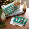 Hallmark Blank Holiday Note Card Assortment (36 Blank Cards and 36 Envelopes) Snowman, Plants, Snowflakes, Retro Trees, Joy(Nutcrackers)