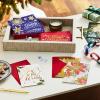 Hallmark Boxed Christmas Cards Assortment, Gold Foil Classic (6 Designs, 36 Cards with Envelopes)(Holiday Classic Gold Foil Card Assortment)