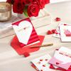 Hallmark Boxed Christmas Cards Assortment, Gold Foil Classic (6 Designs, 36 Cards with Envelopes)(Valentine Heart Design Card Assortment)