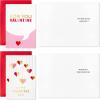 Hallmark Boxed Christmas Cards Assortment, Gold Foil Classic (6 Designs, 36 Cards with Envelopes)(Valentine Heart Design Card Assortment)