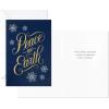 Hallmark Boxed Christmas Cards Assortment, Let it Snow (4 Designs, 12 Cards and Envelopes)(Let it Snow Holiday Card Assortment)
