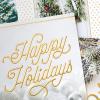 Hallmark Boxed Christmas Cards Assortment, White and Gold (40 Cards and Envelopes)(Greeting Card)