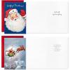 Hallmark Boxed Christmas Cards, Vintage Santa Claus (4 Designs, 12 Cards and Envelopes)