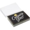 Hallmark Boxed Graduation Cards, Congrats Grad (40 Cards with Envelopes) Black, White and Gold(Congrats Grad)