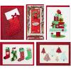 Hallmark Boxed Handmade Christmas Cards Assortment (Set of 24 Special Holiday Greeting Cards and Envelopes) (1XPX5156)(5″ W x 7.18″ H)
