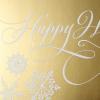 Hallmark Boxed Holiday Cards, Gold Happy Holidays (16 Cards and 17 Envelopes)(Gold Happy Holidays Cards)