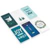 Hallmark Boxed Religious Christmas Cards Assortment, Christmas Blessings (6 Designs, 24 Cards with Envelopes)(Blue Green Peace Holiday Money Holder Assortment)
