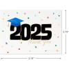 Hallmark Bulk 2025 Graduation Thank You Cards, Colorful Confetti (40 Cards with Envelopes) for High School, College, University