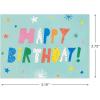 Hallmark Bulk Birthday Note Card Assortment (48 Blank Cards with Envelopes) Dogs, Candles, Balloons(Dogs  Candles  Balloons)