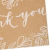 Hallmark Bulk Kraft Thank You Notes (100 Blank Cards with Envelopes) for Weddings, Engagement Parties, Bridal Showers