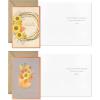 Hallmark Bulk Thanksgiving Cards Assortment (72 Cards with Envelopes) Stripes, Leaves, Plaid(Thankful  Fall Designs)