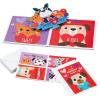 Hallmark Cats and Dogs Valentines Day Cards and Mailbox for Kids School Classroom Exchange (1 Box, 32 Valentine Cards, 1 Teacher Card)(Cats and Dogs  Pop Up Box)